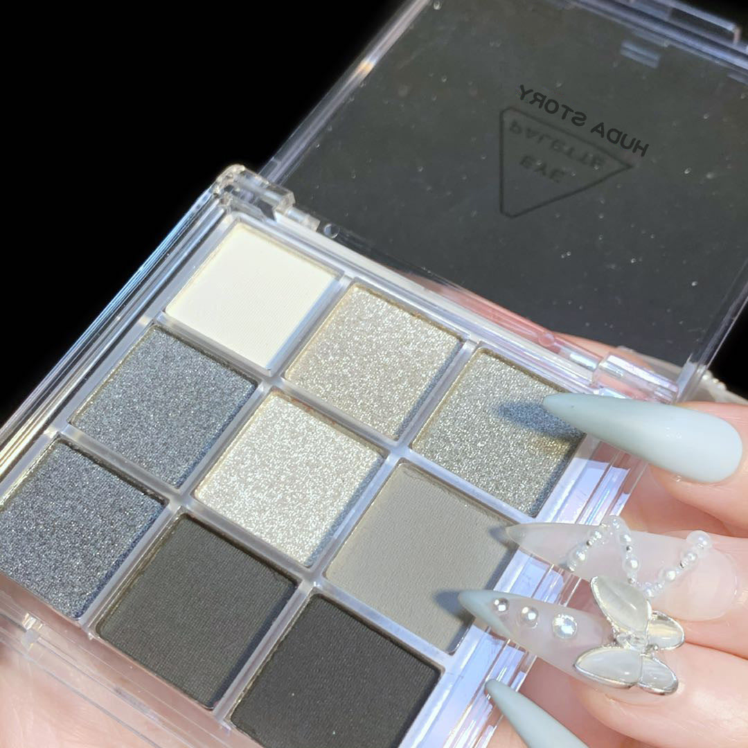 Smoked Nine-color Eye Shadow Plate