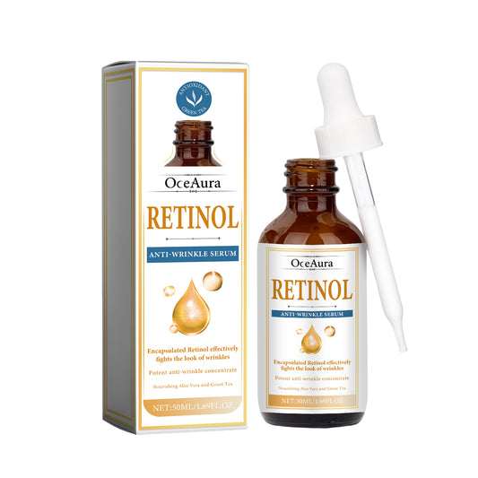 Retinol Anti-Wrinkle Serum, Wrinkles Repair Facial Dull It Moisturizes Shine Bright Skin