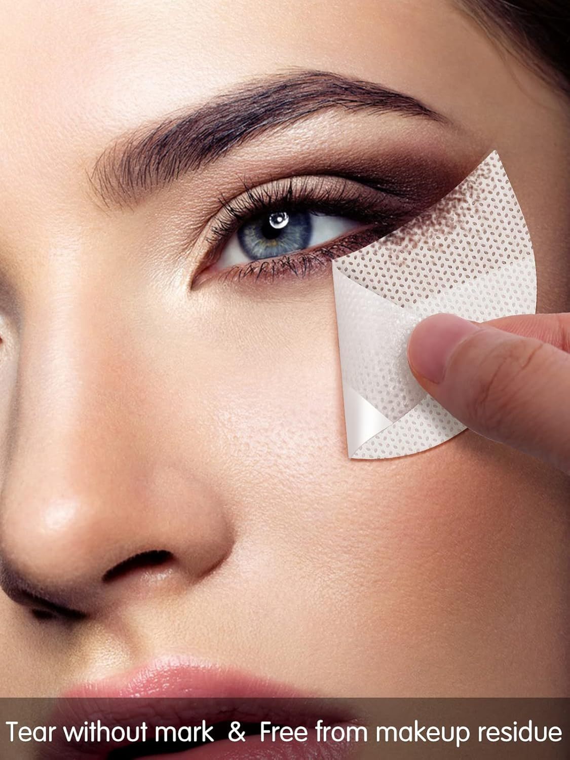 Eyeshadow Shields for Clean Makeup | 20PCS Under-Eye Pads for Eyeliner, Lash Extensions & Fallout Prevention