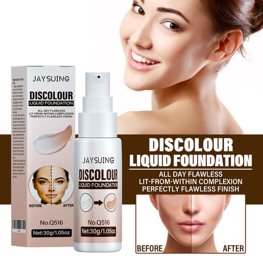 Warm-Up Liquid Foundation | Temperature-Activated Skin Tone Adjusting Foundation | Brightening & Long-Lasting Concealer