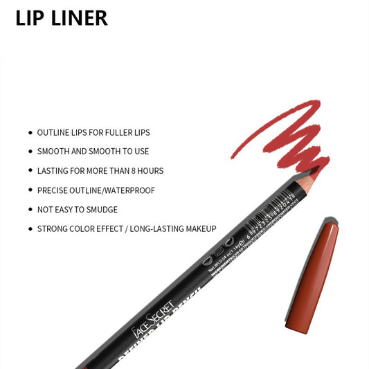No Stain On Cup No Fear Of Water 24 Hours Matte Rich Lip Wood Lip Liner