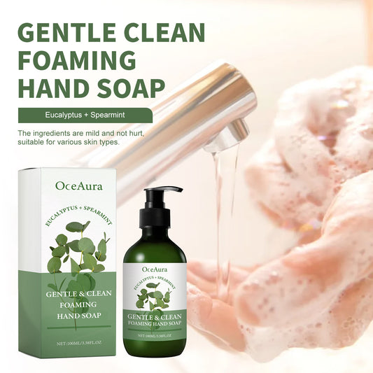 Gentle Clean Foaming Hand Soap, Gentle Cleansing Decontamination Moisturizing Skin Cleansing Skin