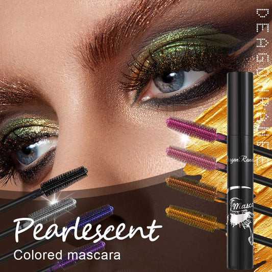 6 Colors Colored Mascara Waterproof Fast Dry Eyelashes Long Lasting Charming Voluminous Cruelty Free Vegan Eye Makeup