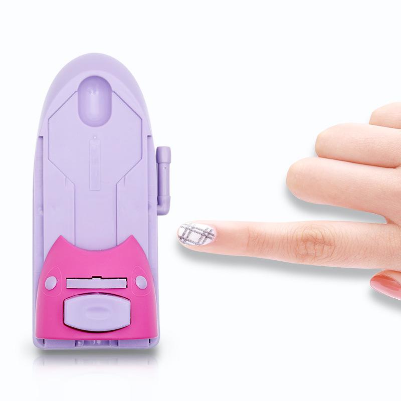 Beauty DIY Nail Art Stamping Printing Machine Nail Art Printer Drawing Nail Printer+6Nail Image Plate