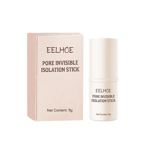 Pore Stick, Skin Tone Even Moisturizing Invisible Pores Concealer Waterproof Perspirant Silky Smooth Without Removing Makeup