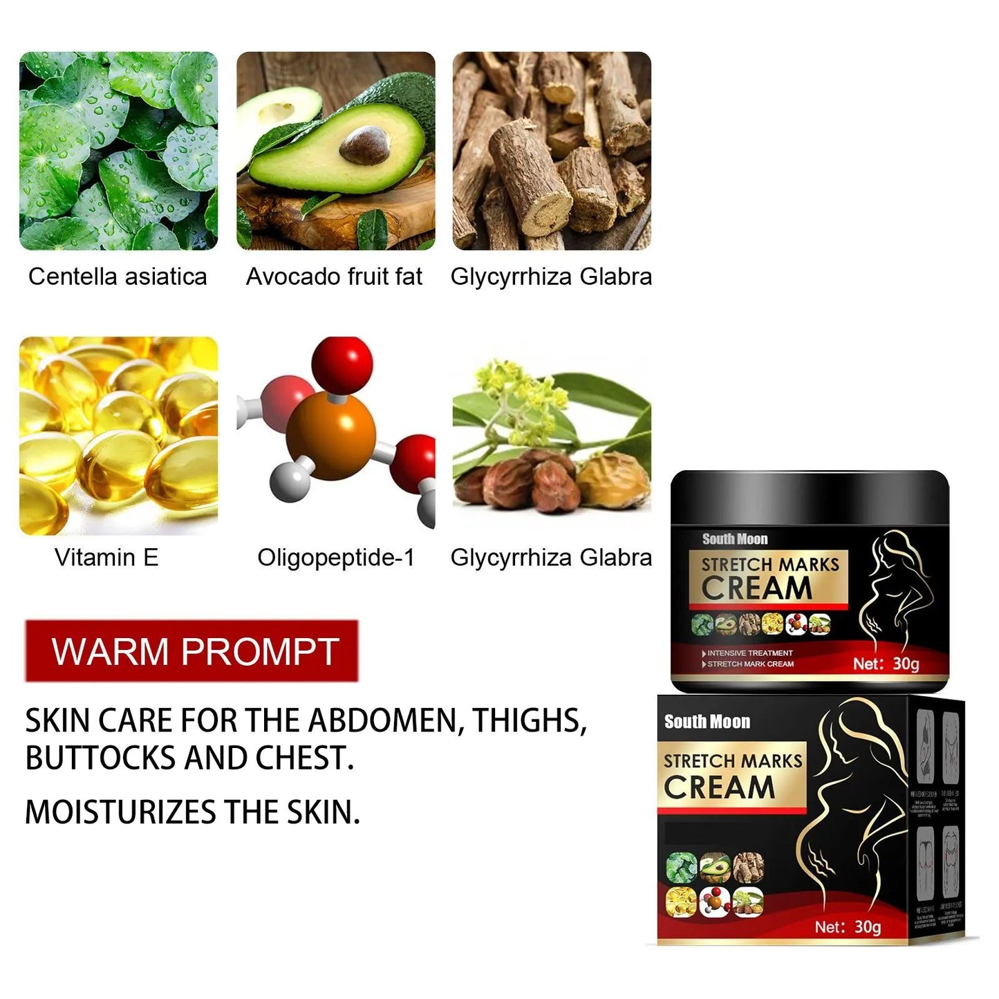 Scar Cream, Firming Skin Lighten Postpartum Scar Repair Smooth Skin Care Cream