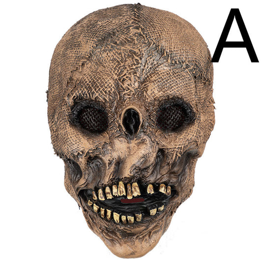 Halloween Latex Mask Headgear Makeup Performance Props