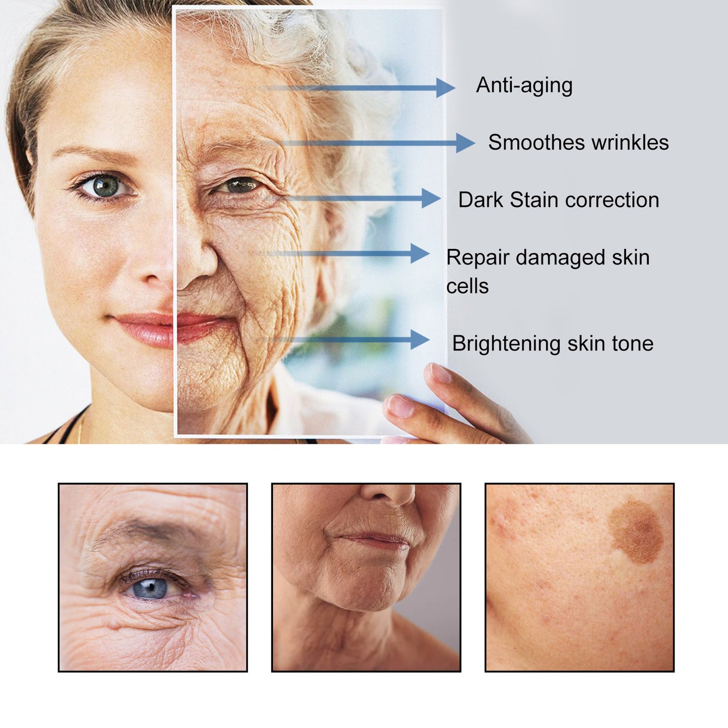 Deep Sleep Reduce Aging Cream, Firming Light Lines Brightening Skin Tone Moisturizing Skin Care Sleep Cream