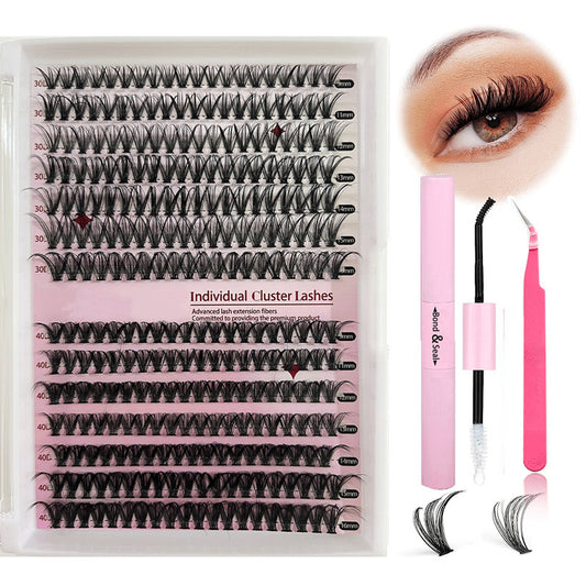 DIY Cluster Lashes Mixed Package False Eyelashes