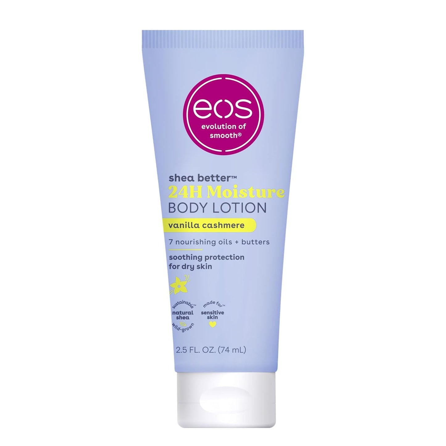 Shea Better Body Lotion Vanilla Cashmere, 24-Hour Moisture Skin Care, Lightweight & Non-Greasy, Natural Shea, Vegan, Vanilla Body Lotion, 16 Fl Oz