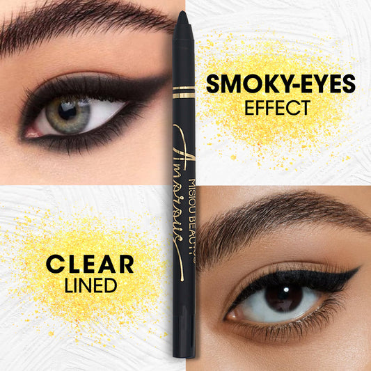 Eyeliner Smooth Texture Color Uniformity Easy To Color Long Lasting Waterproof