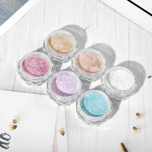 Crystal Powder Carved Pollen Coscelia Crystal Color Powder European And American Crystal Nail Extension Nail