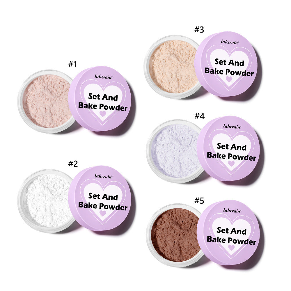 Long-Lasting Waterproof Concealer & Finishing Powder | Sweatproof, Smudge-Proof Baking Makeup Powder