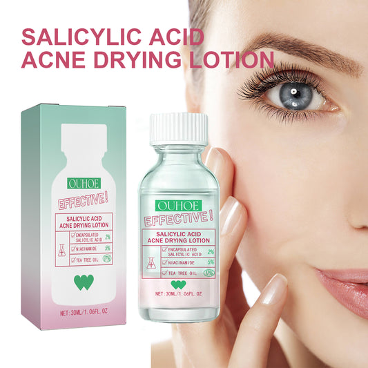 Salicylic Acid Acne Drying Lotion, Gentle Repair Acne-Skin Skin Moisturizing Lotion