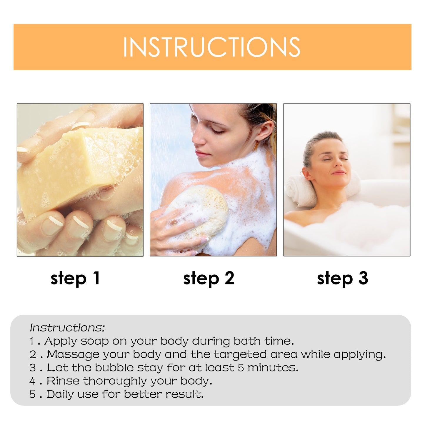 Lymphatic Drainage Detox Ginger Soap, Body Armpit Leg Caking Meridian Lymphatic Relief Venous Care Soap