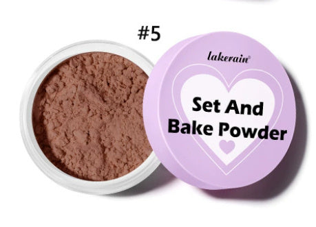 Long-Lasting Waterproof Concealer & Finishing Powder | Sweatproof, Smudge-Proof Baking Makeup Powder