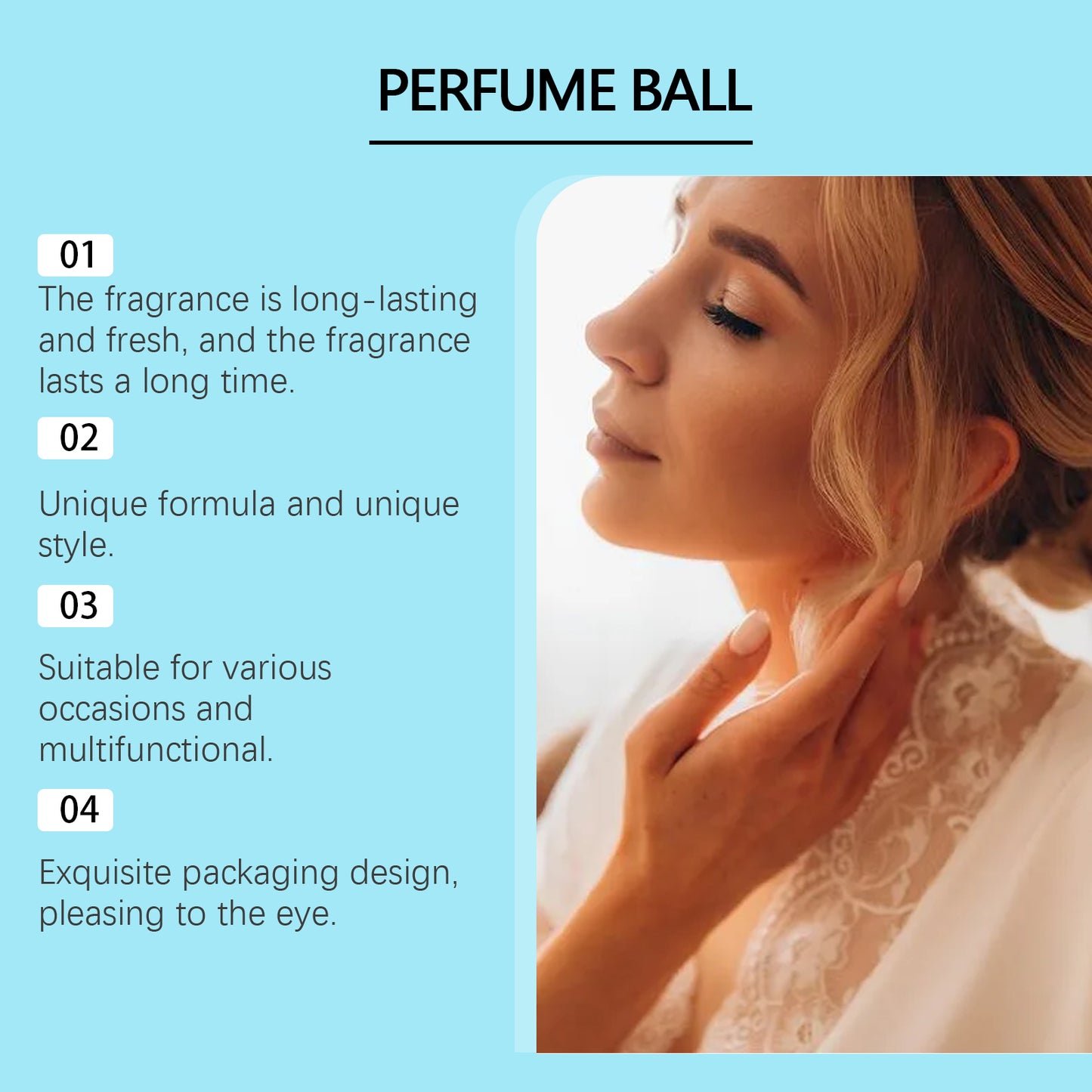 Cupid Series Ball Perfume Fresh Cologne Tone Light Elegant Lasting Fragrance Dating Charm Perfume