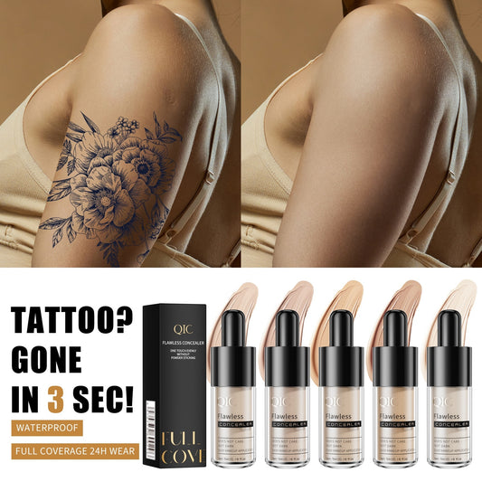 QIC Small Feeding Bottle Liquid Concealer Cover Tattoo
