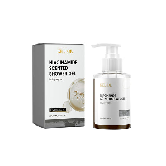 Niacinamide Scented Shower Gel, Body Cleans Corneous Brighten Skin Tone Delicate Pore Moisturize Repair