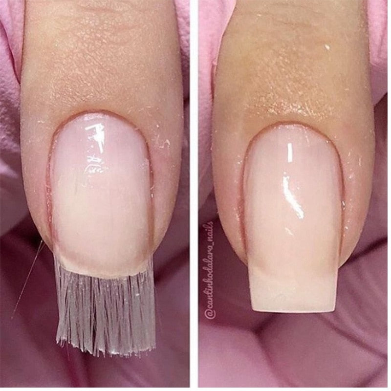 Professional Fiberglass Nail Extensions | 1 Pack Silk Form for Acrylic Tips