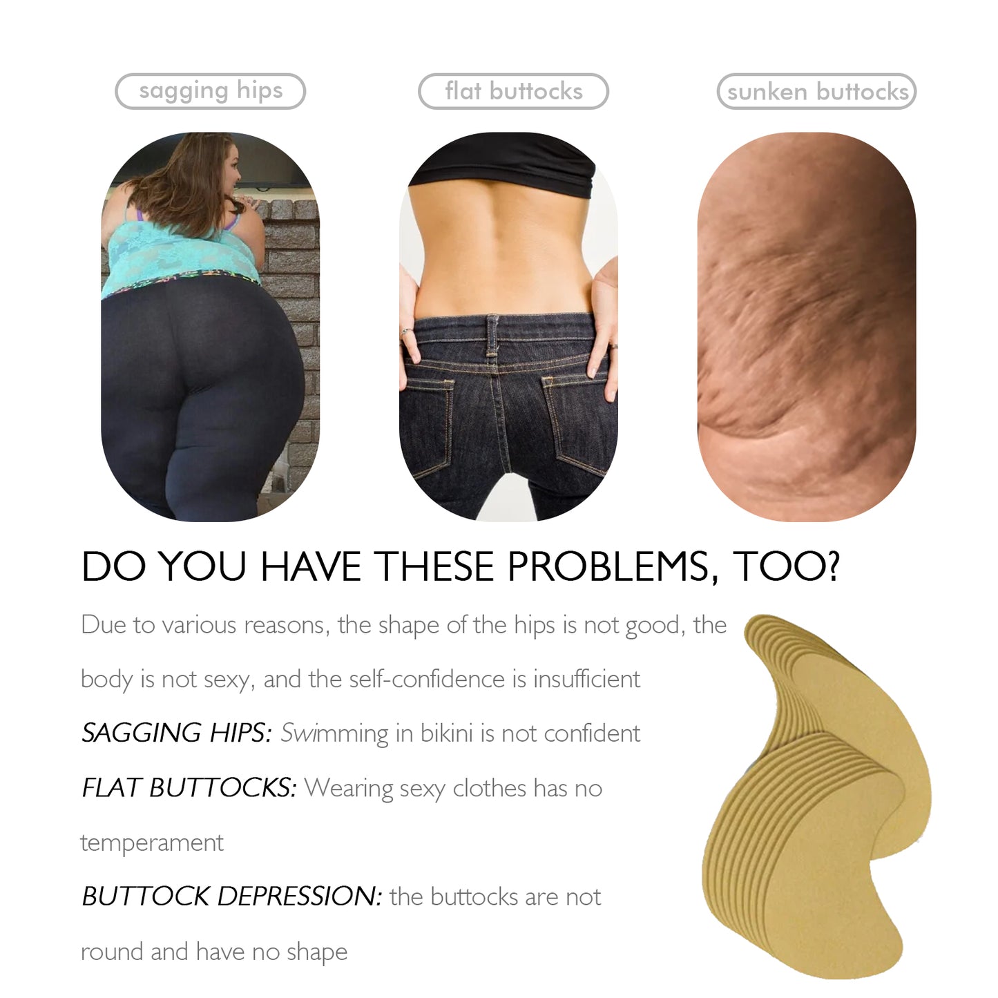 Lift Buttocks Shape Hips, Tighten Skin, Highlight Curves, Lift Hips, Peach Hips, Lift Hips