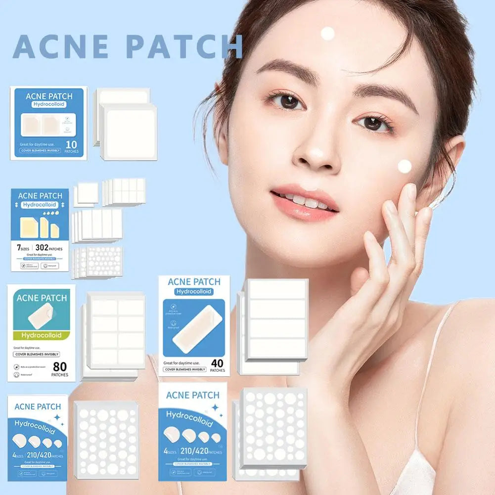 Acne Care Patch Anti-inflammatory Healing Absorbing Spot Sticker Covering Acne Skin Care Stickers Multiple Shapes Pimple Patch