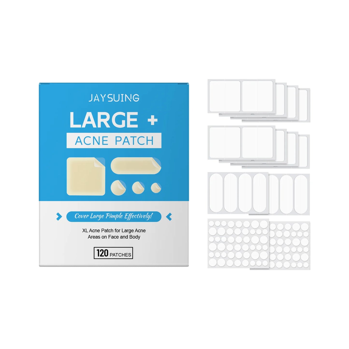 Salicylic Acid Acne Patch Cover Pimple Blemish Absorb Grease Nourish Smooth Facial Skin Waterproof Breathable Anti Acne Stickers
