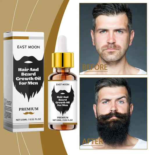 East Moon Volumizing Hair Care Men's Hair And Beard Care Hair Repair Essence Oil