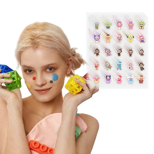 125pcs pimple patches are gentle and non-irritating, and they can cover pimples and blemishes