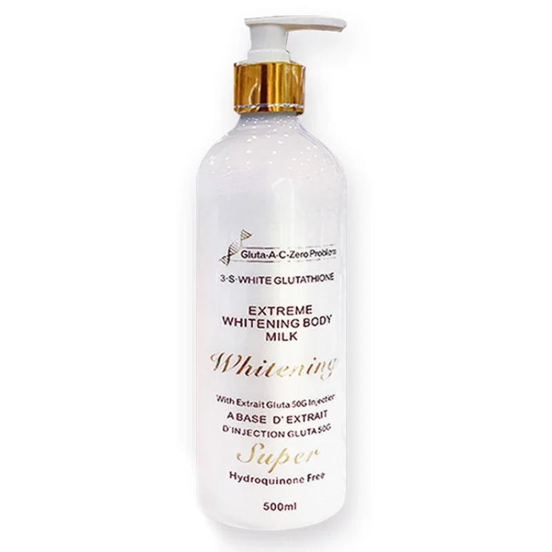 500ml 24 K Gold Glutathione Body Lotion Moisturizing Brightening Firming Body Cream Body Whitening Cream
