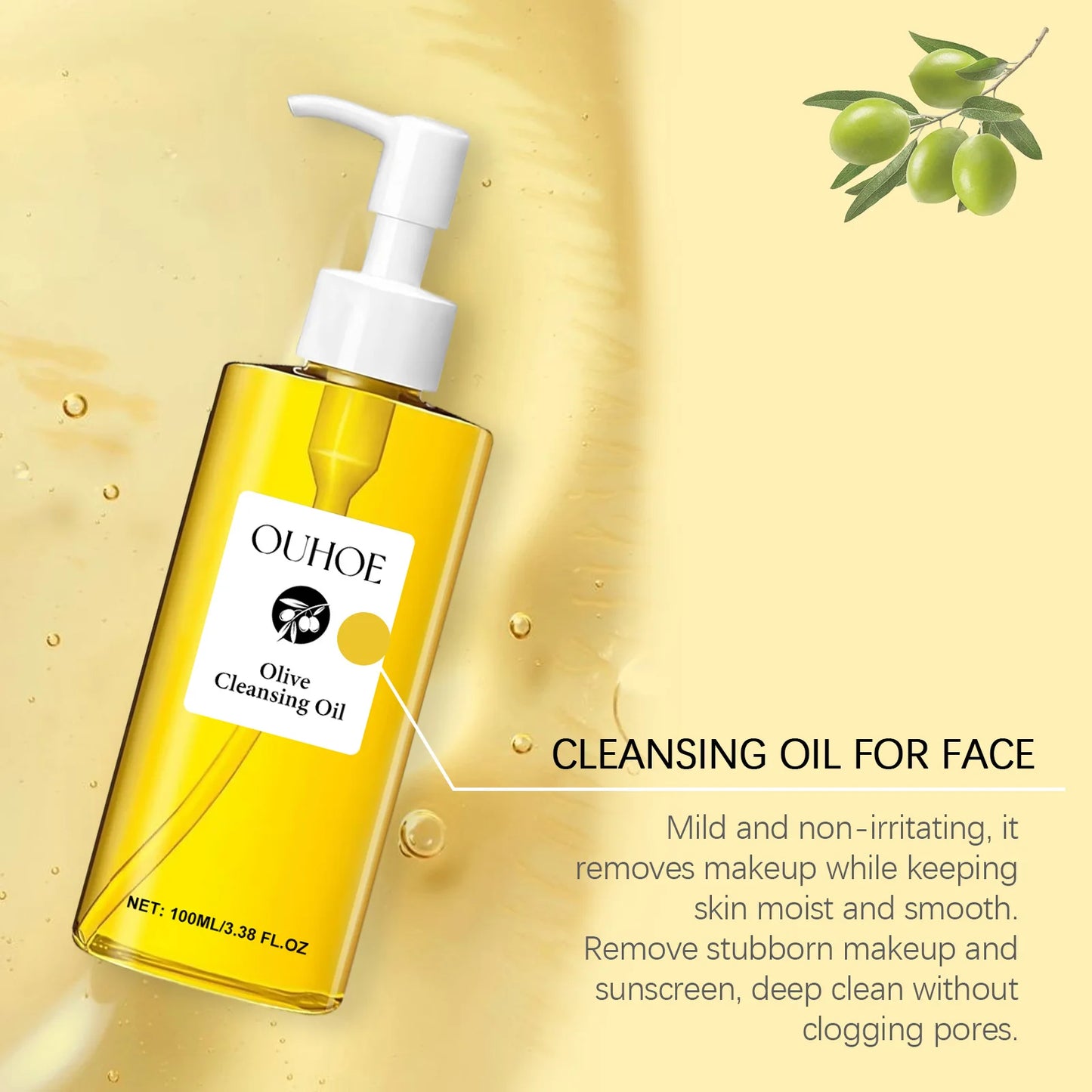 Cleansing Oil Dissolving Makeups Removing Dirt Purifying Pore Nourishing Moisturizing Radiant Lightweight Makeup Remover Oil