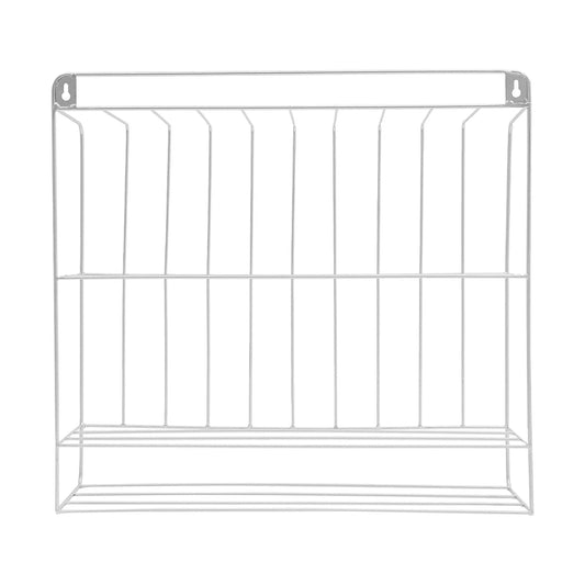 Modern Silver Iron Large Hair Dye Organizer Hair Dye Rack Salon Hair Dye Storage Rack