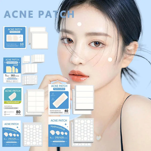Acne Care Patch Anti-inflammatory Healing Absorbing Spot Sticker Covering Acne Skin Care Stickers Multiple Shapes Pimple Patch