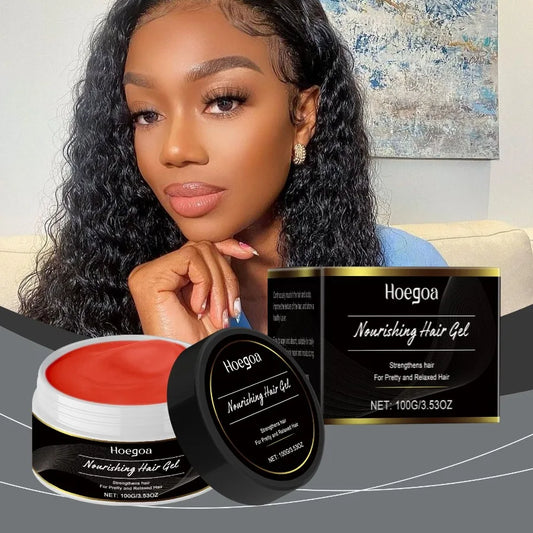 Hoegoa Moisturizing Hair Gel For Dry And Frizzy Hair Light Refreshing And Soft Hair Care Gel