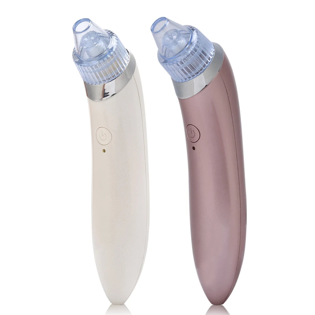 2 Colors Electric Skin Pore Cleaner Acne Pimple Nose Blackhead Suction Remover Beauty Machine