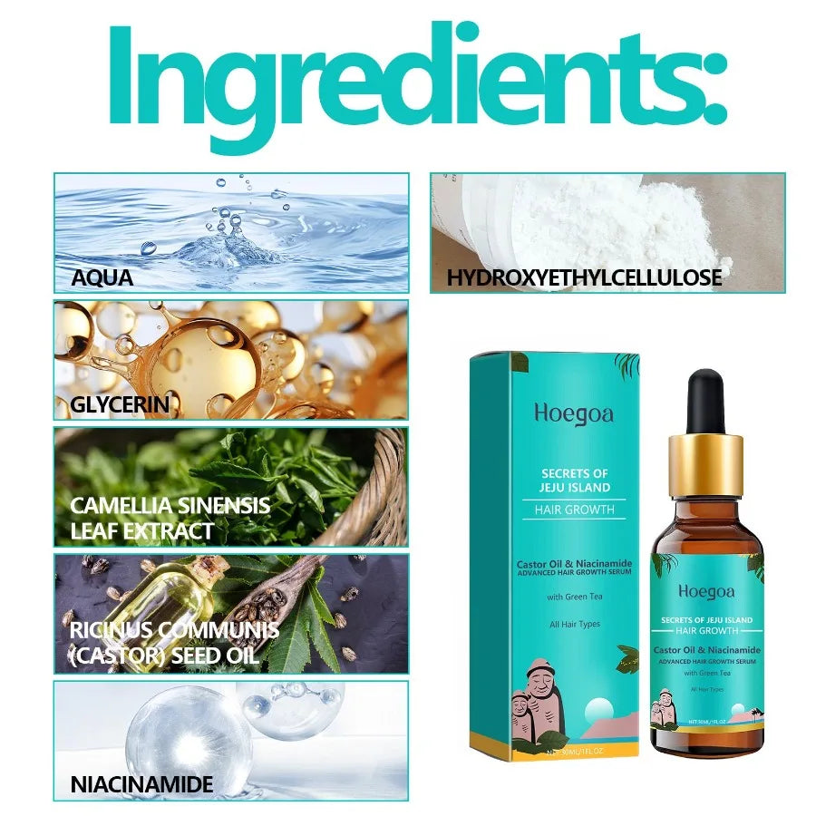 Hoegoa Hair Care Essence Moisturizes Hair And Easily Absorbs Strong Supple And Scalp Care Essential Oil