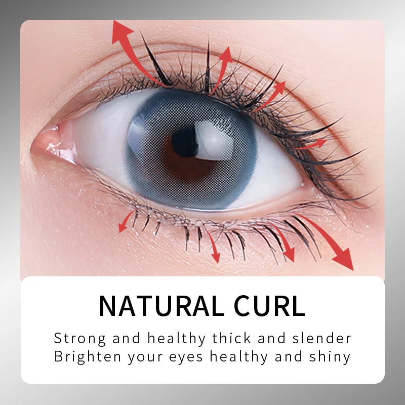 Nourishing Waterproof Mascara – Moisturizing & Thickening for Natural Curling Lashes & Brows | 7ml