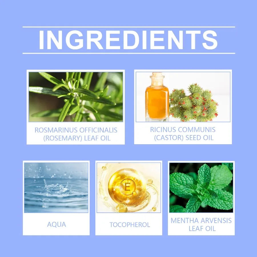 Hoegoa Rosemary Hair Care Essential Oil Nourishes And Moisturizes Dry Hair And Smooth Hair Care Essential Oil