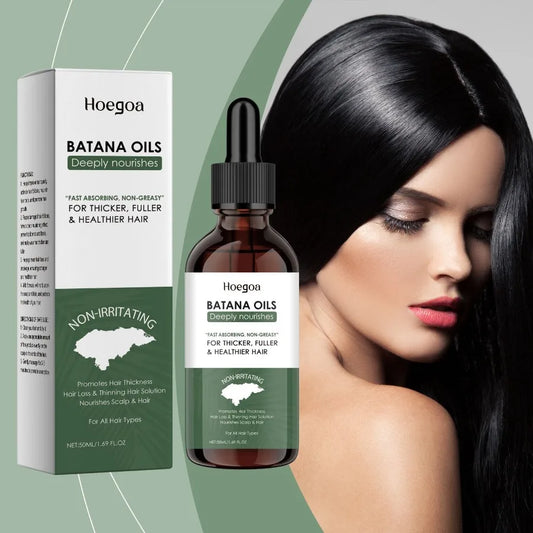 Hoegoa Batana Essential Oil Batana Hair Care Nourishes Scalp Softens And Strengthens Hair Daily Essential Oil