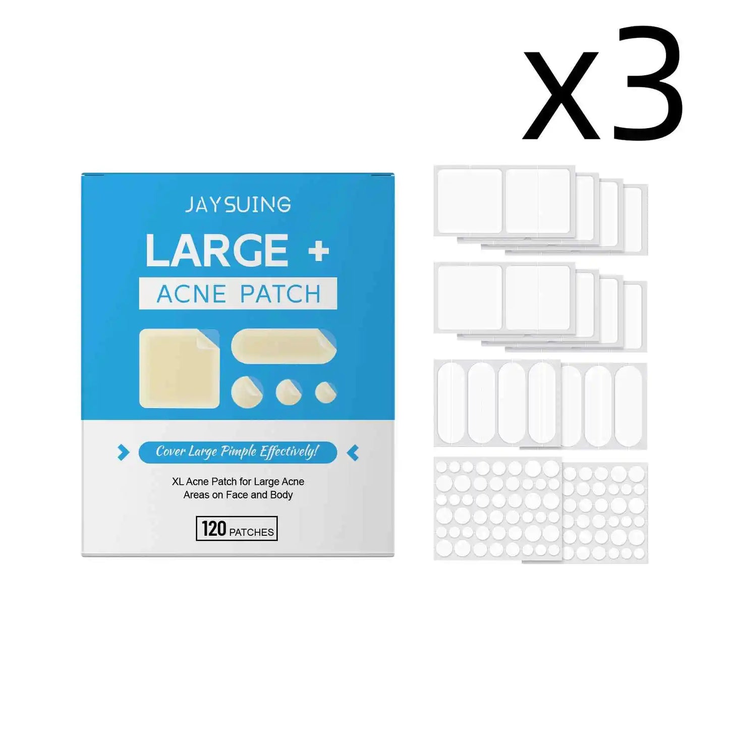 Salicylic Acid Acne Patch Cover Pimple Blemish Absorb Grease Nourish Smooth Facial Skin Waterproof Breathable Anti Acne Stickers