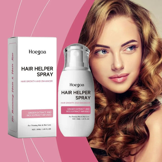 Hoegoa Hair Care Spray Moisturizes Hair Nourishes Scalp Repairs Frizzy Hair Brightens And Softens Hair Spray