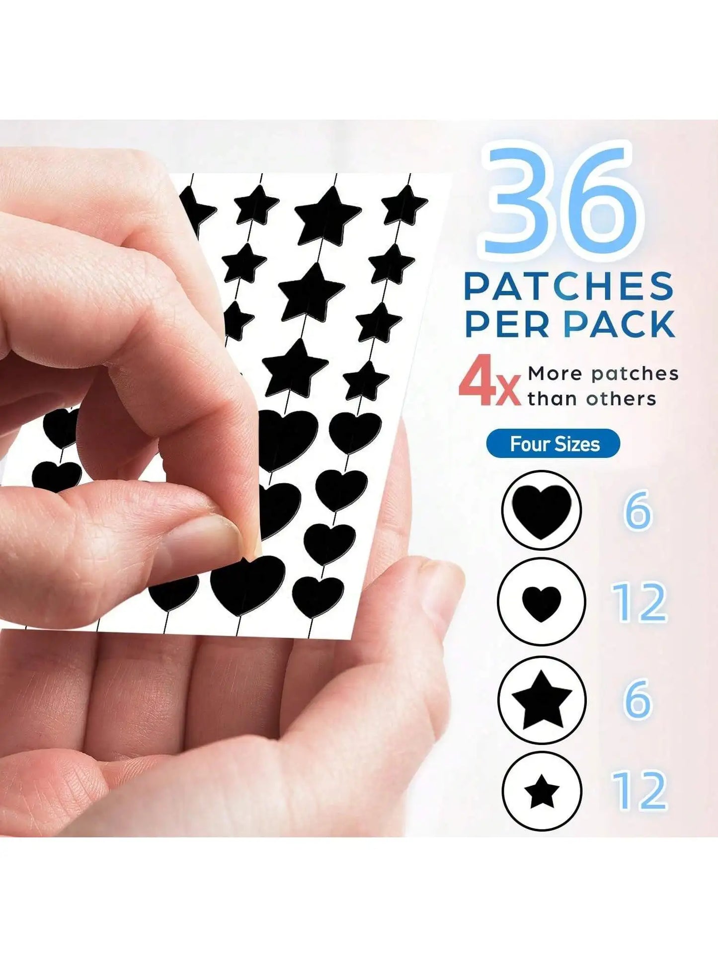 432Count Acne Patch, Alcohol Free, Fragrance Free, Gentle and Effective, Used to Cover Acne and Flaws, Facial Spot Patch