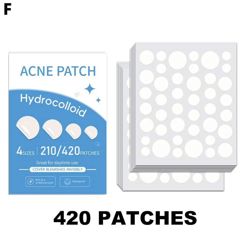Acne Care Patch Anti-inflammatory Healing Absorbing Spot Sticker Covering Acne Skin Care Stickers Multiple Shapes Pimple Patch