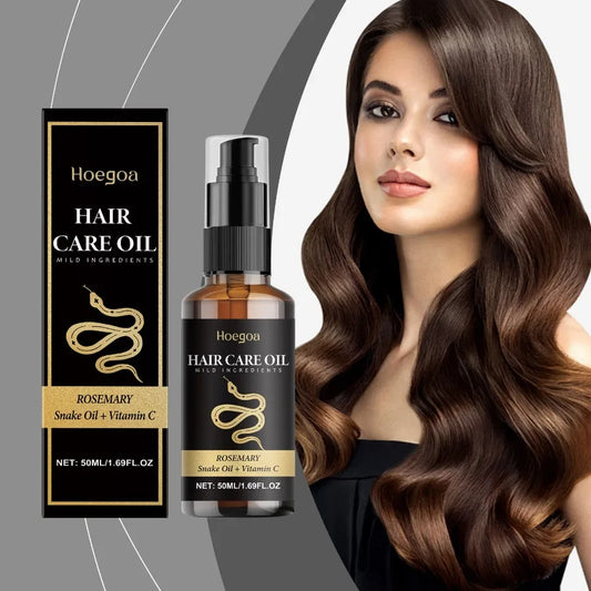 Hoegoa Hair Care Oil Rosemary Gentle Moisturizing Hair Care Soft Nourishing Hydrating Hair Care Essential Oil