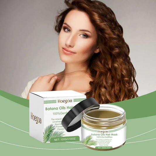Hoegoa Batana Oil Hair Mask Improves Hair Quality Dry Hair Moisturizing And Smoothing Hair Care Hair Mask