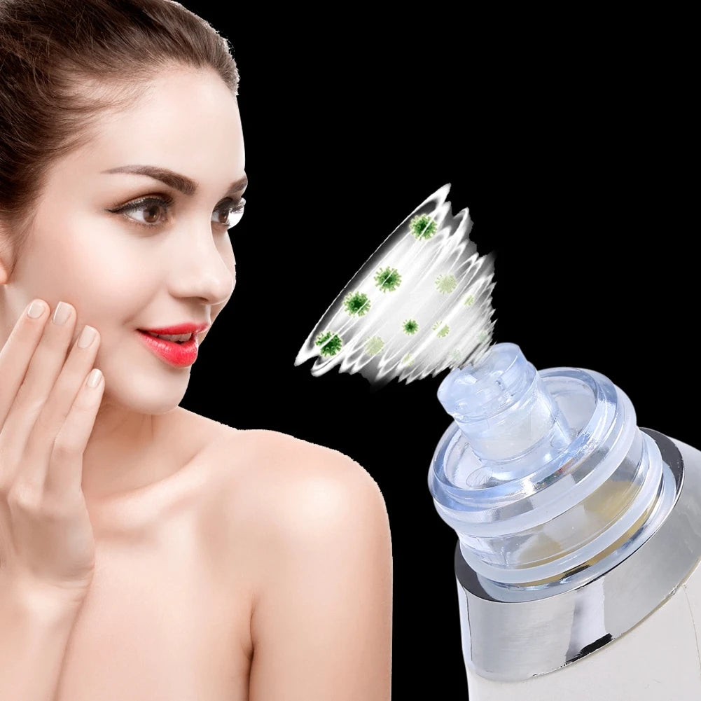 2 Colors Electric Skin Pore Cleaner Acne Pimple Nose Blackhead Suction Remover Beauty Machine