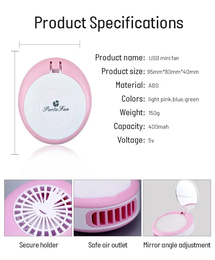 CNK Krofaue Mini USB Eyelash Fan Dryer Blower Extension Graft Eyelashes Dedicated Air Conditioning Glue Fast Dry Makeup Tools