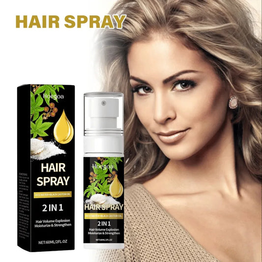 Hoegoa Hair Care Mist Nourishes Scalp Moisturizes Hair And Shines Castor Oil Repair Spray