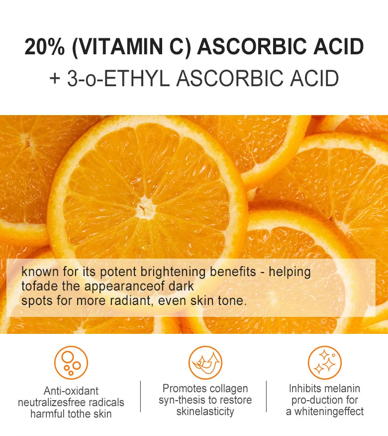 JoyPretty Vitamin C Face Cream Whitening Dark Spots Remover Niacinamide Moisturizing Facial Cream Skin Care Product