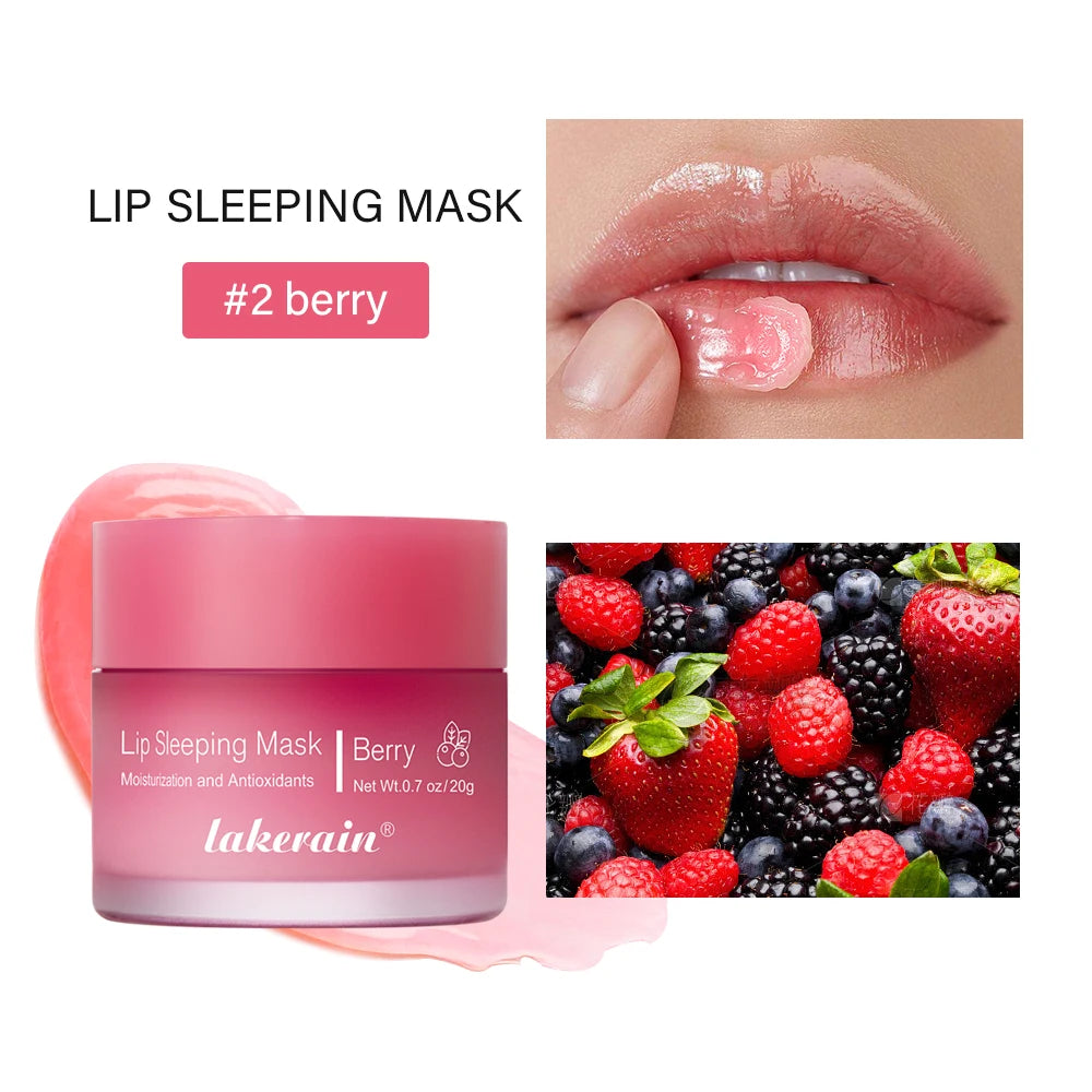 Brightening Pink Lip Balm Reduces Lip Lines Lips Moisturizing Hydrating Removing Dead Skin Fruity Moisturizing Korea Lip Balm